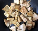 A picture of step 3 of Echorer Muri Ghonto (Green Jackfruit Cooked with Basmati Rice - Bong Style).