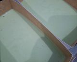 Foto langkah ke 5 dari resep Chiffon pandan loyang kertas.