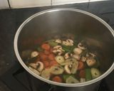 A picture of step 4 of No salt vegetable stock.