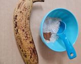 Foto del paso 1 de la receta: Mug cake de avena y banana sin agregado de azúcar ni edulcorante