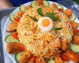 A picture of step 9 of Chicken tiqqa biryani.