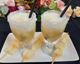 A picture of step 2 of Sweet melon juice 😍.