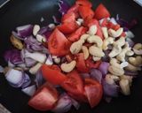 A picture of step 1 of Paneer Butter Masala.