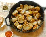 A picture of step 6 of Aromatic flavorful tasty Taro chips.