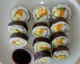 Foto langkah ke 7 dari resep Sushi Roll.