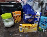Foto langkah ke 2 dari resep Setup roti tawar milo.