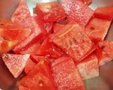 A picture of step 1 of Water Melon Juice.
