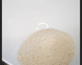 A picture of step 1 of Rose petal pinni.