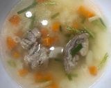 Hình bước làm 3 của món Nui giò cà rốt