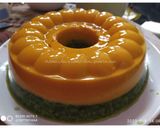 Foto langkah ke 3 dari resep Puding labu kuning & lumut hijau.