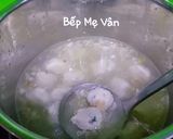 Hình bước làm 2 của món Canh rau tần ô nấu cá thác lác viên