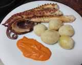 Foto del paso 11 de la receta: Pulpo frito con papas arrugas y mojo de pimiento del piquillo