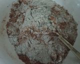 Foto langkah ke 2 dari resep Brownies Ketan Hitam Kukus.