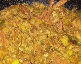 A picture of step 13 of Chinese Peshaware biryani 😋.