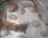 Foto del paso 6 de la receta: Tapa de bife de chorizo en crema con ensalada de perejil y huevo