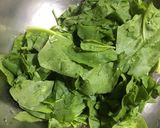 A picture of step 3 of Green Pasta.