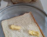 Foto langkah ke 1 dari resep Roti Tawar Bakar Sarikaya Pandan.