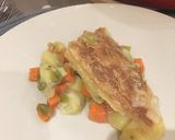 A picture of step 5 of Leek & Potato Pie.