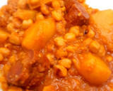 Foto del paso 11 de la receta: Garbanzos con chorizo de pavo y patatas