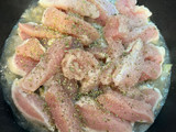 Pavo cremoso de champiñones con papitas a la mantequilla apto APLV AAM