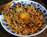 Foto del paso 8 de la receta: Rulos de hojas de col rizado con arroz y hortalizas