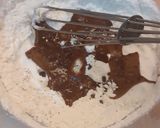 A picture of step 4 of Cappuccino loaf cake (eggless).