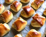 Mini almás batyuk recept fázis 4 fotója