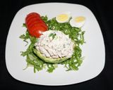 Foto del paso 3 de la receta: Palta reina rellena con pollo