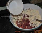 Indian Beetroot pancake پنکیک لبو recipe step 2 photo
