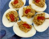 Foto langkah ke 4 dari resep Telor rebus isi (debm).