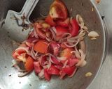 A picture of step 2 of Paneer lababdar.