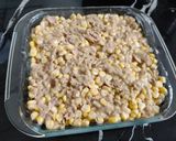 Foto langkah ke 3 dari resep Tuna Corn Sesame Sushi Bake.