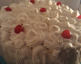 Foto del paso 6 de la receta: Postre torta de dos bizcochuelo (vainilla y chocolate) 🍰