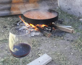 Foto del paso 5 de la receta: Ravioles de ricota con bolognesa (al disco)