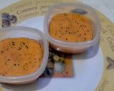 Foto langkah ke 5 dari resep Snack mpasi puding buah naga tinggi kalori.