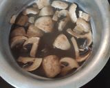 A picture of step 1 of Mushroom matar restaurant style.