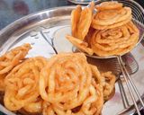 A picture of step 6 of Instant Jalebi.