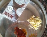 A picture of step 1 of Thai Red curry.