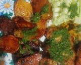 Foto del paso 5 de la receta: Alitas de pollo con papas al horno