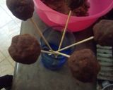 Cake pop 🍭🎉 recept fázis 4 fotója