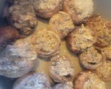 A picture of step 5 of 3Cheese 3Herb Hot Sausage-Stuffed Mushrooms.