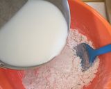 Foto langkah ke 3 dari resep Kue Bandros / Kue Pancong.