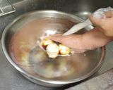 A picture of step 4 of Simple self-made soup Ramen (What's  Ramen made of?).