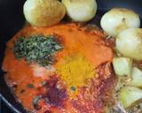 Shahi Duck Egg and Potato Curry recipe step 2 photo
