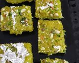 A picture of step 6 of Mango Coconut Burfi.