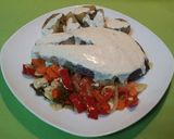 Foto del paso 8 de la receta Salmón a la pimienta con verduras y patatas