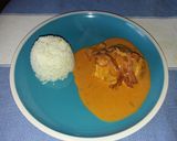 Foto del paso 6 de la receta: Pollo a la crema con tocino y toque de chipotle