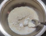 A picture of step 1 of Oats Vegetable Paneer Chilla.