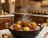 A picture of step 3 of Pakistani Sindhi Biryani Recipe | Authentic Spicy & Tangy Restaurant-Style Biryani at Home.