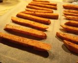 Pikantne frytki z batata 🍟🔥 krok przepisu 2 zdjęcie